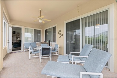 Luxurious Hampton model boasts French glass double French doors on Eagle Ridge At Spruce Creek Country Club in Florida - for sale on GolfHomes.com, golf home, golf lot