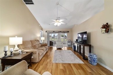 You can't find a better view when entering this welcoming home on Ocala Palms Golf and Country Club in Florida - for sale on GolfHomes.com, golf home, golf lot