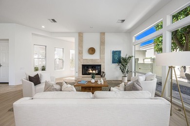 Tucked away in a tranquil cul-de-sac, this stunning 4-bedroom, 4 on Desert Horizons Country Club in California - for sale on GolfHomes.com, golf home, golf lot