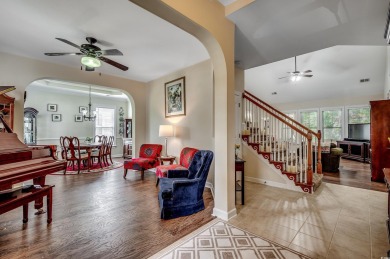 Versatility is the key to this beautiful, traditional two-story on TPC of Myrtle Beach in South Carolina - for sale on GolfHomes.com, golf home, golf lot