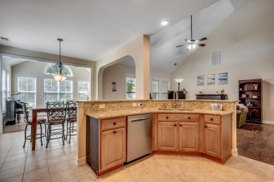 Versatility is the key to this beautiful, traditional two-story on TPC of Myrtle Beach in South Carolina - for sale on GolfHomes.com, golf home, golf lot