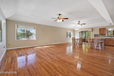 Lake-view living on a wooded acre-this 1,800 SF, single-level on Lake Tansi Village Country Club in Tennessee - for sale on GolfHomes.com, golf home, golf lot