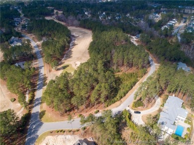 This wooded golf front home site is located in the gated on Anderson Creek Golf Club in North Carolina - for sale on GolfHomes.com, golf home, golf lot