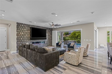 Unobstructed golf course & mountain views define this reimagined on Red Rock Country Club in Nevada - for sale on GolfHomes.com, golf home, golf lot