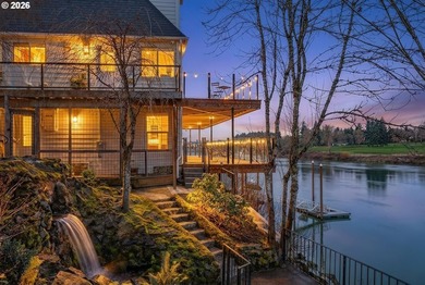 Perched along the banks of the Willamette River in coveted on Waverley Country Club in Oregon - for sale on GolfHomes.com, golf home, golf lot