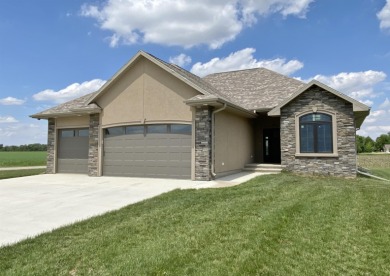 Newly built 5~bedroom ranch style home located on PGA Drive near on Willow Creek Golf Course in Iowa - for sale on GolfHomes.com, golf home, golf lot