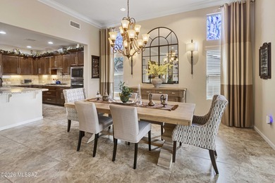 This ideally located and beautiful home is comprised of on Saddlebrooke Ranch Golf Club in Arizona - for sale on GolfHomes.com, golf home, golf lot