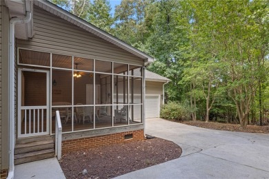 Welcome to this lovely Lake Hartwell area home with winter views on The Trail At Chickasaw Pointe in South Carolina - for sale on GolfHomes.com, golf home, golf lot