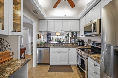 Immaculate and tastefully decorated 2-bedroom, 2-bath Glen Abbey on Golfview Golf and Racquet Club in Florida - for sale on GolfHomes.com, golf home, golf lot