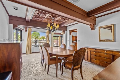 Luxury living in this Waterfront Mediterranean Estate in on The Diplomat Golf Resort and Spa in Florida - for sale on GolfHomes.com, golf home, golf lot