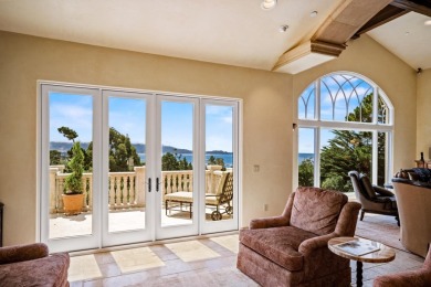You are going to love this spacious, private, gated estate with on Poppy Hills Golf Course in California - for sale on GolfHomes.com, golf home, golf lot