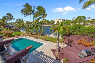 Luxury living in this Waterfront Mediterranean Estate in on The Diplomat Golf Resort and Spa in Florida - for sale on GolfHomes.com, golf home, golf lot
