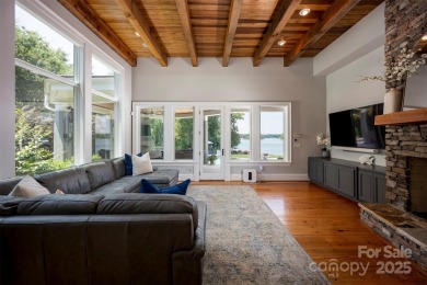 Impeccable craftsmanship and 305' of pristine shoreline define on Trump National Golf Club Charlotte in North Carolina - for sale on GolfHomes.com, golf home, golf lot