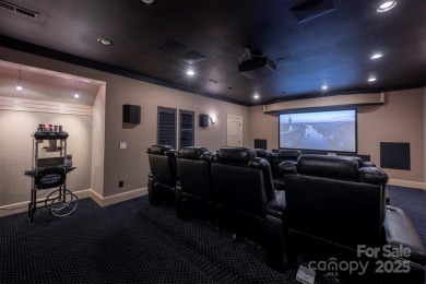 Impeccable craftsmanship and 305' of pristine shoreline define on Trump National Golf Club Charlotte in North Carolina - for sale on GolfHomes.com, golf home, golf lot