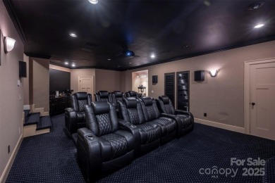 Impeccable craftsmanship and 305' of pristine shoreline define on Trump National Golf Club Charlotte in North Carolina - for sale on GolfHomes.com, golf home, golf lot