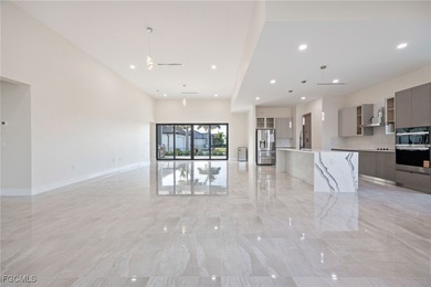 Brand new construction with nearly 2,800 sq. ft. of thoughtfully on Burnt Store Golf Club in Florida - for sale on GolfHomes.com, golf home, golf lot