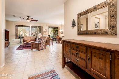 This expanded freshly painted Borgata boasts stunning mountain on Cimarron Golf Club in Arizona - for sale on GolfHomes.com, golf home, golf lot
