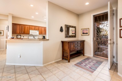 This expanded freshly painted Borgata boasts stunning mountain on Cimarron Golf Club in Arizona - for sale on GolfHomes.com, golf home, golf lot