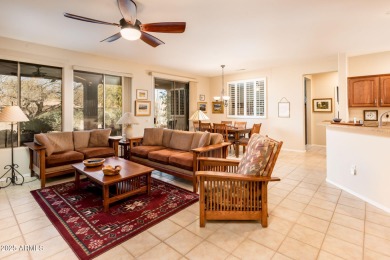 This expanded freshly painted Borgata boasts stunning mountain on Cimarron Golf Club in Arizona - for sale on GolfHomes.com, golf home, golf lot