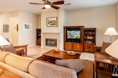 This expanded freshly painted Borgata boasts stunning mountain on Cimarron Golf Club in Arizona - for sale on GolfHomes.com, golf home, golf lot