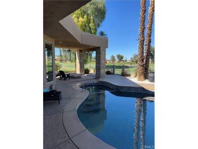 Immaculate turnkey home LOCATED ON THE GOLF COURSE in Palm on Palm Desert Country Club in California - for sale on GolfHomes.com, golf home, golf lot