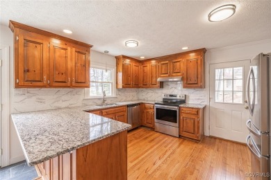 Experience refined elegance in this remodeled 3-bedroom, 2 on The Brookwoods Golf Club in Virginia - for sale on GolfHomes.com, golf home, golf lot