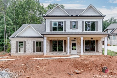 The Lakehurst   This stunning two-story plan features 4-sides on Lane Creek Golf Club in Georgia - for sale on GolfHomes.com, golf home, golf lot