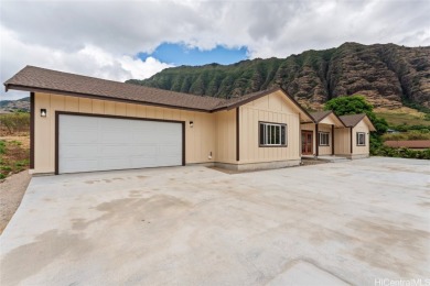 Back on the Market, motivated seller! *Newly Built in 2024!* on Makaha Valley Country Club in Hawaii - for sale on GolfHomes.com, golf home, golf lot