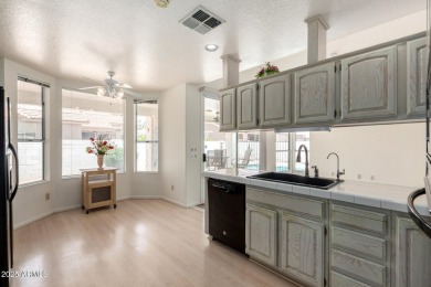 This charming 2 bed, 2 bath Ventana model in Sun Lakes' on Cottonwood Country Club in Arizona - for sale on GolfHomes.com, golf home, golf lot