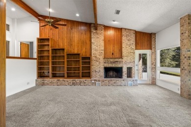 GREAT OPPORTUNITY TO TRANSFORM this rambling, 3,596 SF modern on Pecan Plantation Country Club in Texas - for sale on GolfHomes.com, golf home, golf lot