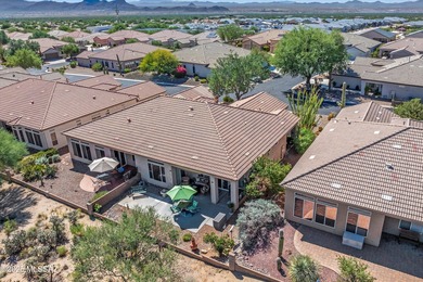 Views of the 6th fairway & mountains from this 1465 sf extended on Heritage Highlands At Dove Mountain in Arizona - for sale on GolfHomes.com, golf home, golf lot