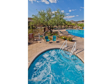 Views of the 6th fairway & mountains from this 1465 sf extended on Heritage Highlands At Dove Mountain in Arizona - for sale on GolfHomes.com, golf home, golf lot