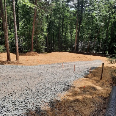 Build-Ready Estate Lot in Buckhorn - Nearly 1 Acre with Driveway on White Path Golf Club in Georgia - for sale on GolfHomes.com, golf home, golf lot