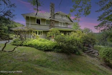 Historic Craftsman Style Buck Hill Home Circa 1913 with Detached on Buck Hill Golf Club  in Pennsylvania - for sale on GolfHomes.com, golf home, golf lot