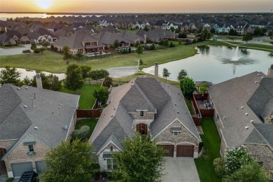 Charming curb appeal and a beautifully detailed brick and stone on The Tribute At the Colony in Texas - for sale on GolfHomes.com, golf home, golf lot