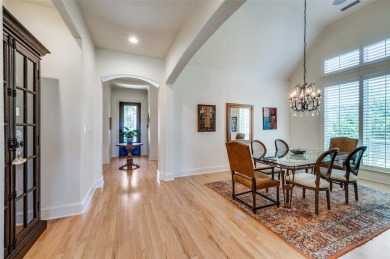 Charming curb appeal and a beautifully detailed brick and stone on The Tribute At the Colony in Texas - for sale on GolfHomes.com, golf home, golf lot