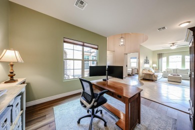 Welcome to this stunning energy-efficient 4-bedroom, 2.5-bath on Estrella Mountain Ranch Golf Course in Arizona - for sale on GolfHomes.com, golf home, golf lot