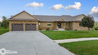 An exceptional open-concept ranch-style residence with a on Dunlap Golf Club in Iowa - for sale on GolfHomes.com, golf home, golf lot