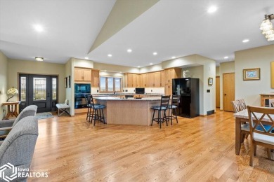 An exceptional open-concept ranch-style residence with a on Dunlap Golf Club in Iowa - for sale on GolfHomes.com, golf home, golf lot