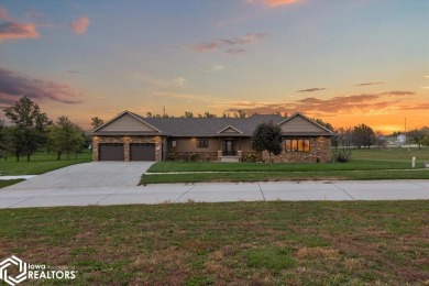 An exceptional open-concept ranch-style residence with a on Dunlap Golf Club in Iowa - for sale on GolfHomes.com, golf home, golf lot