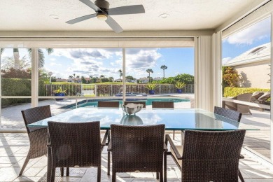 Set in a peaceful and scenic location, this 3 bedroom, 3 and a on Boca Delray Golf and Country Club in Florida - for sale on GolfHomes.com, golf home, golf lot