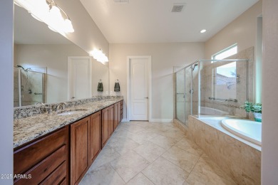 Welcome to this stunning energy-efficient 4-bedroom, 2.5-bath on Estrella Mountain Ranch Golf Course in Arizona - for sale on GolfHomes.com, golf home, golf lot