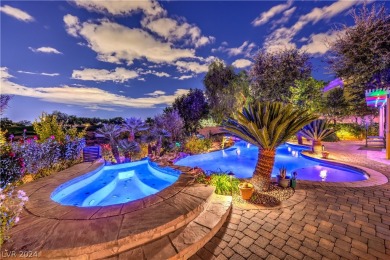 Palisades in Summerlin, a stunning entertainers paradise located on TPC Las Vegas in Nevada - for sale on GolfHomes.com, golf home, golf lot