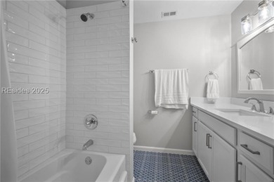 This Heron Walk Villa is beautifully renovated with custom and on Callawassie Island Club in South Carolina - for sale on GolfHomes.com, golf home, golf lot