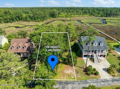 Truly million dollar views! Don't miss this wonderful on Members Club At St. James Plantation in North Carolina - for sale on GolfHomes.com, golf home, golf lot