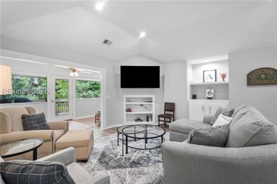 This Heron Walk Villa is beautifully renovated with custom and on Callawassie Island Club in South Carolina - for sale on GolfHomes.com, golf home, golf lot