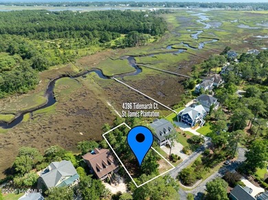 Truly million dollar views! Don't miss this wonderful on Members Club At St. James Plantation in North Carolina - for sale on GolfHomes.com, golf home, golf lot