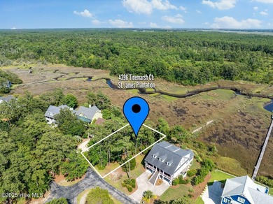 Truly million dollar views! Don't miss this wonderful on Members Club At St. James Plantation in North Carolina - for sale on GolfHomes.com, golf home, golf lot