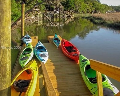 This Heron Walk Villa is beautifully renovated with custom and on Callawassie Island Club in South Carolina - for sale on GolfHomes.com, golf home, golf lot