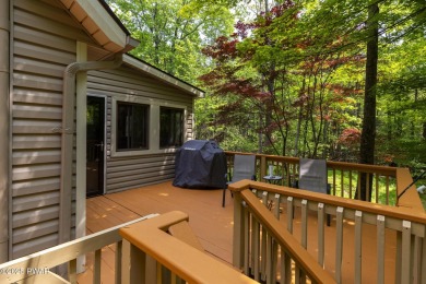 Beautifully Maintained Chalet in The Hideout - 3BR/2BA on Wooded on The Hideout Golf in Pennsylvania - for sale on GolfHomes.com, golf home, golf lot